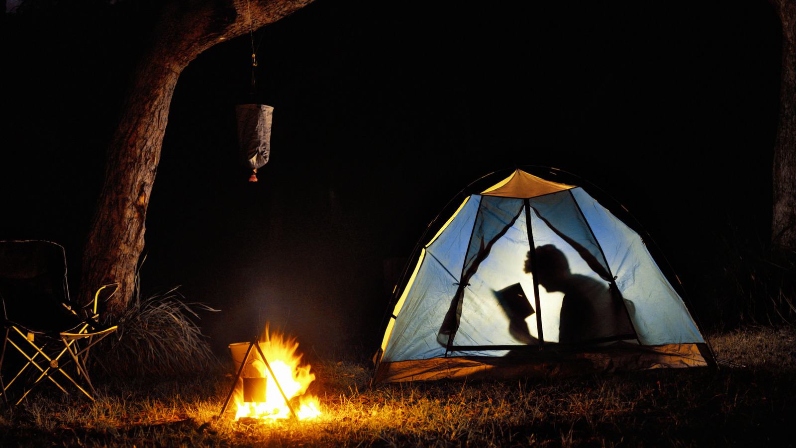 DIY The Perfect Reading Light On Your Next Camping Trip With This