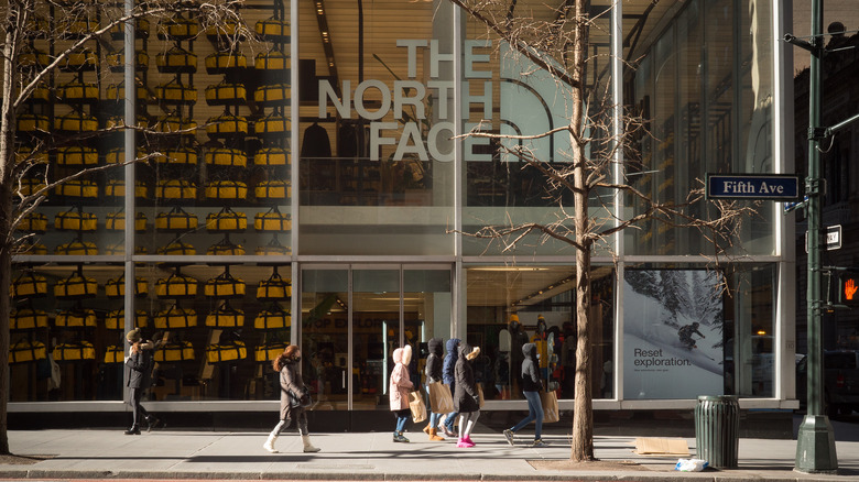 The North Face store on Fifth Avenue