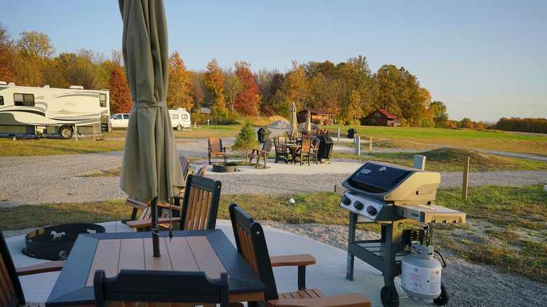 Sunrise at KOA campground