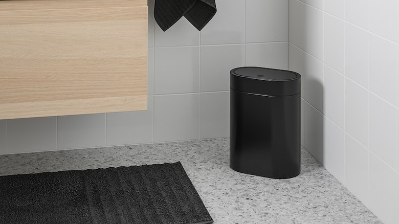 Ikea bathroom trash can