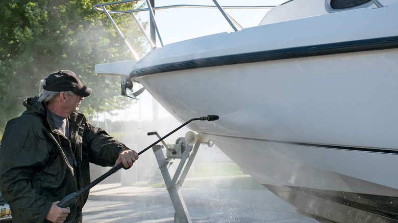 washing boat