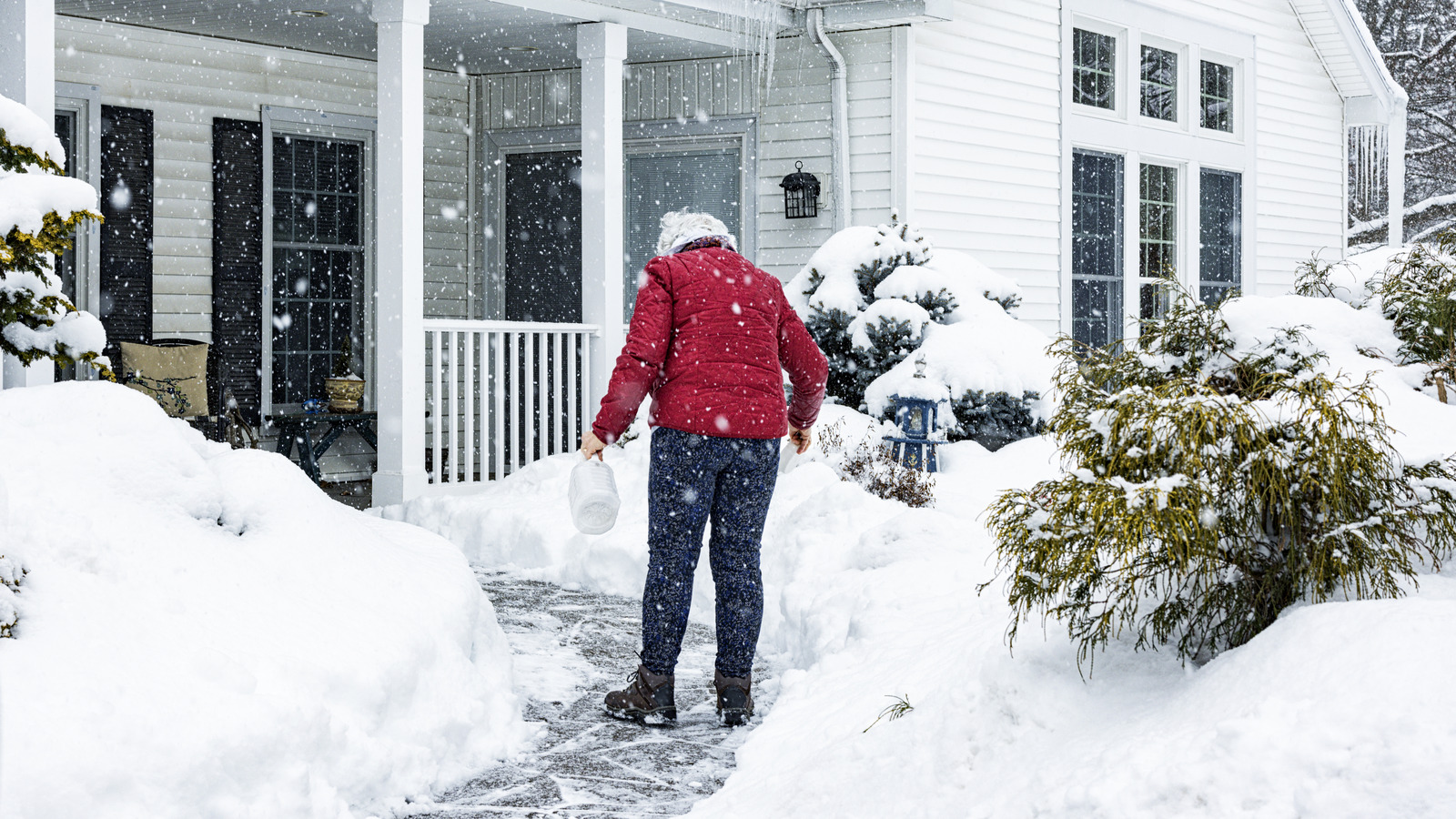 Avoid This Snow Shoveling Mistake That Can Damage Your Lawn