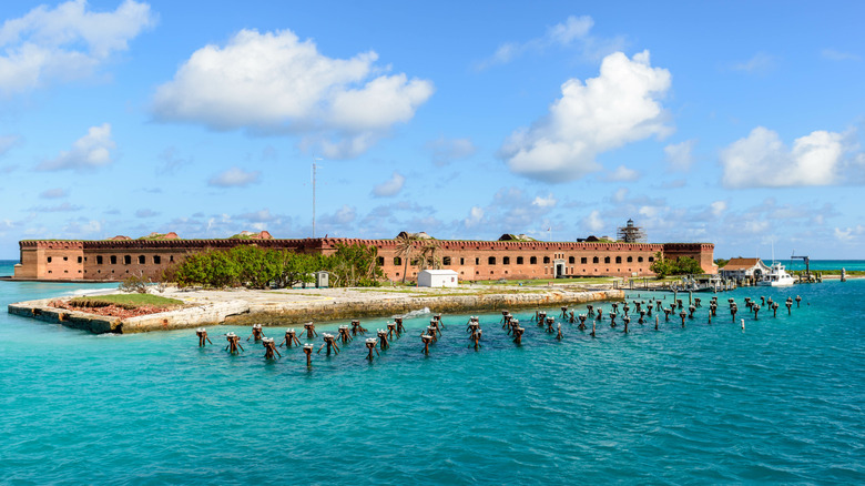 View of Dry Tortugas National Park