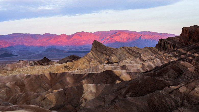 Aerial view of Death Valley National Park