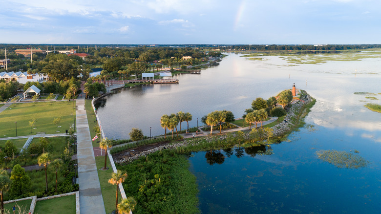 Aerial view of Lake Kissimmee