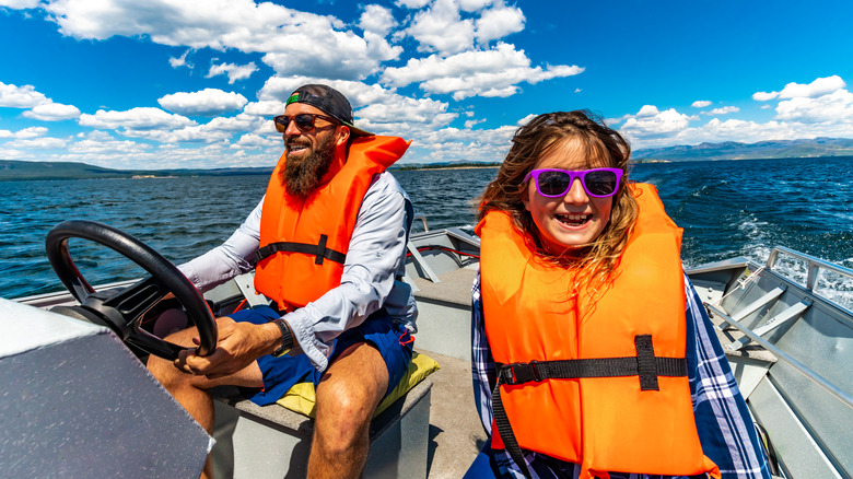 boaters with lifejackets