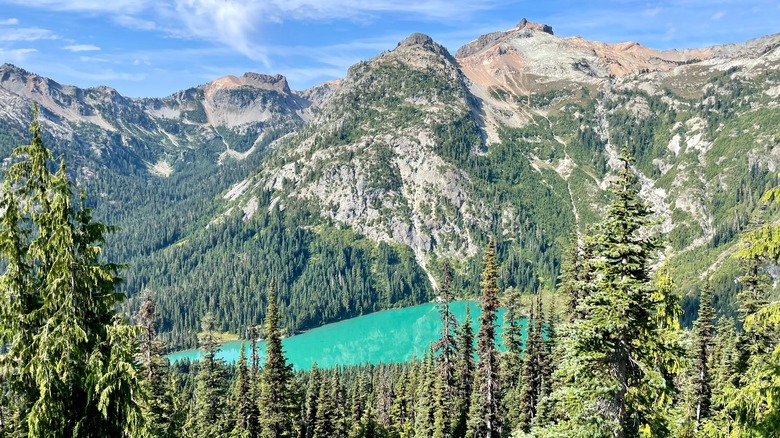 Lake along The Pacific Crest Trail