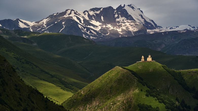 Caucasus Mountains in Georgia