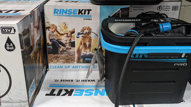 RinseKit Pro outside of box in store