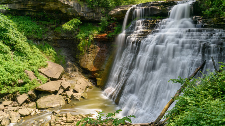 Waterfall in Cuyahoga National Park