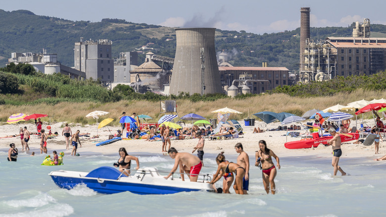 factories near beach