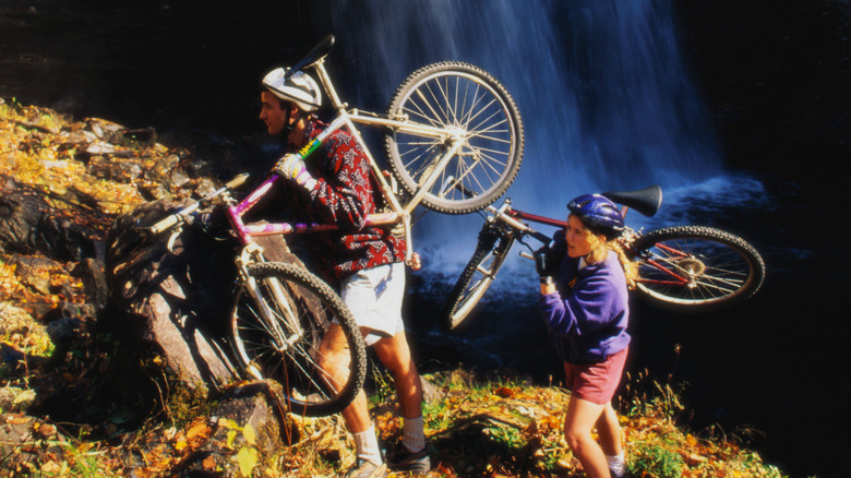 carrying mountain bikes in pisgah national forest