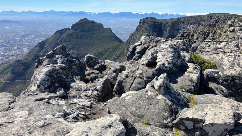 Table ridge on devil's peak