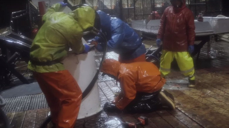 Life working on a crabbing boat