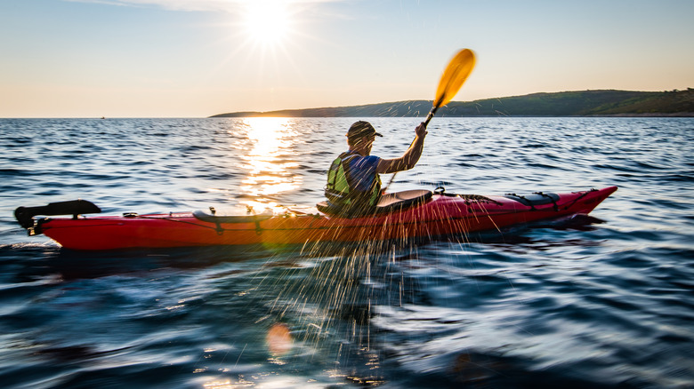 ocean kayaking