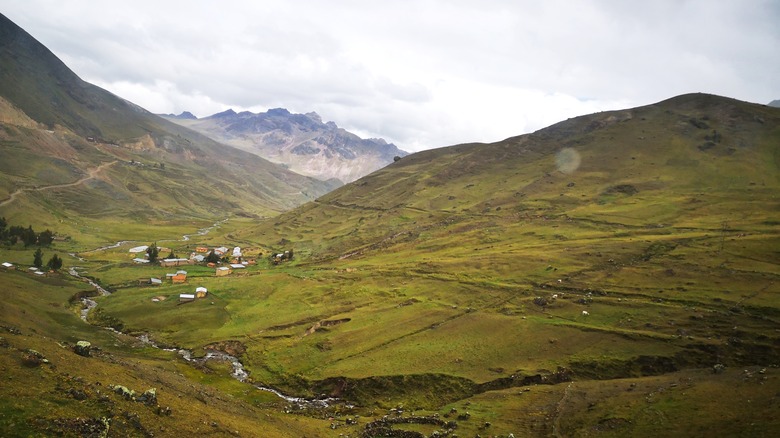 Lares Valley in Peru