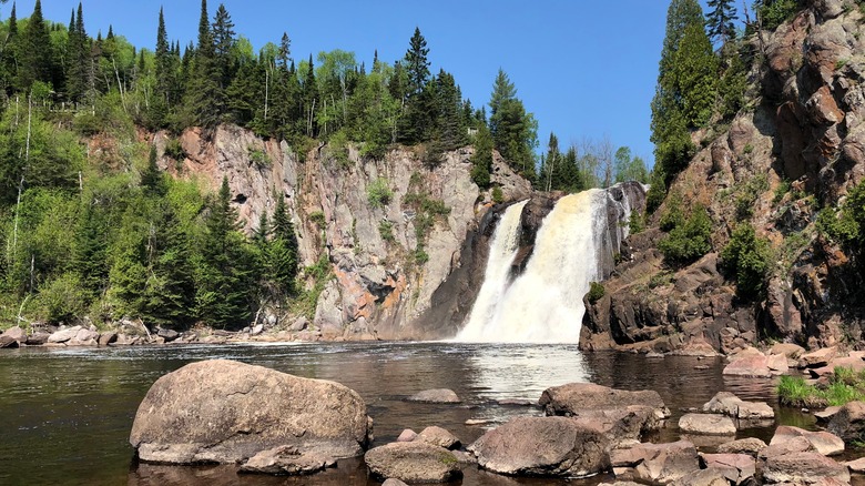 High Falls at Tettegouche State Park