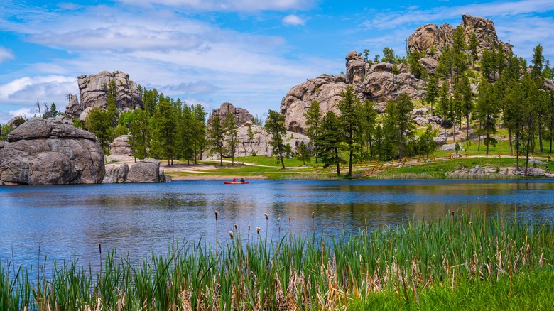 Lake at Custer State Park