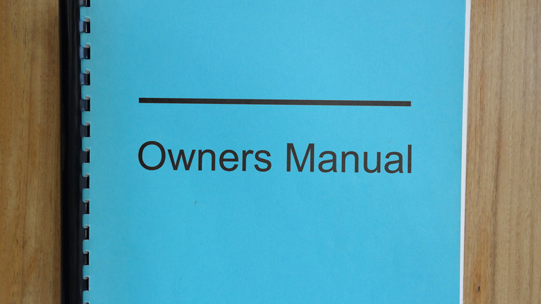 Owners manual 