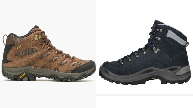 Men's and women's most popular hiking boots