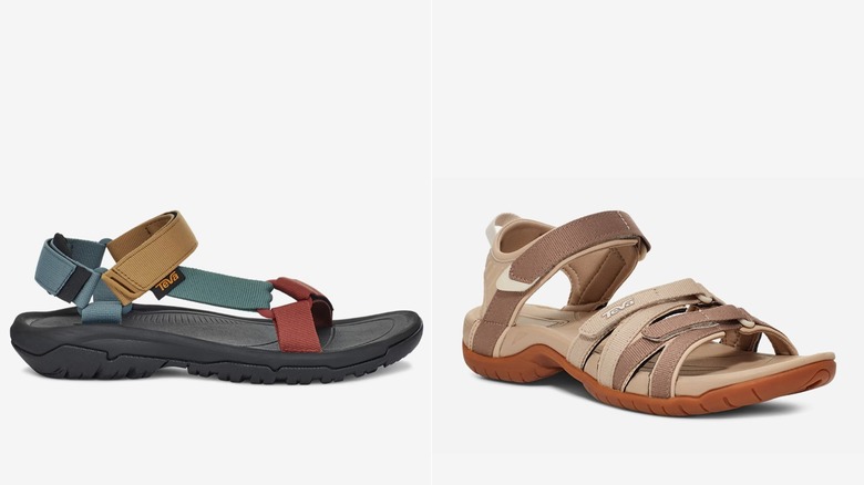 Tevas men's and women's hiking sandals