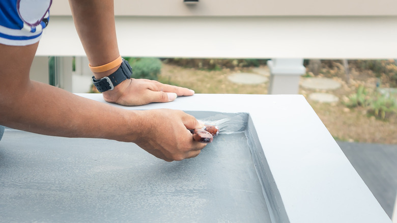 painting concrete porch