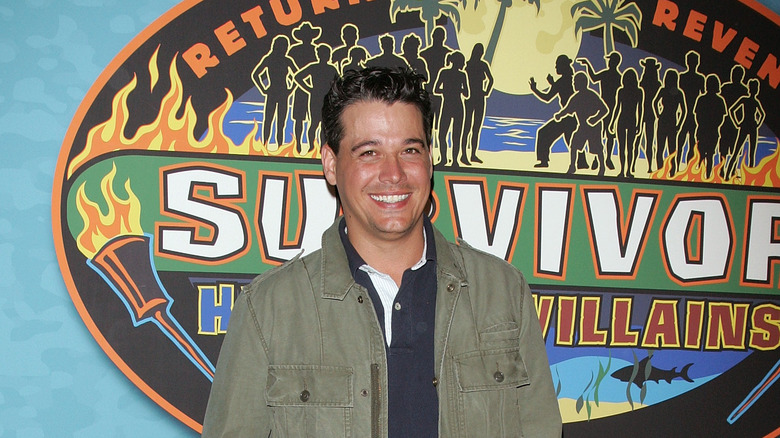 Rob Mariano smiling at a Survivor event