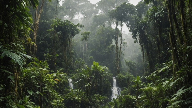 amazon rainforest trees