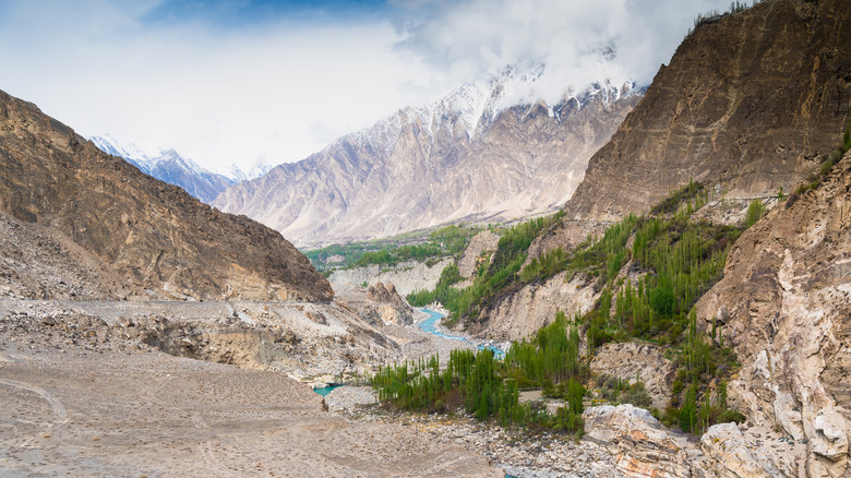 Valley through Nanga Parbat 
