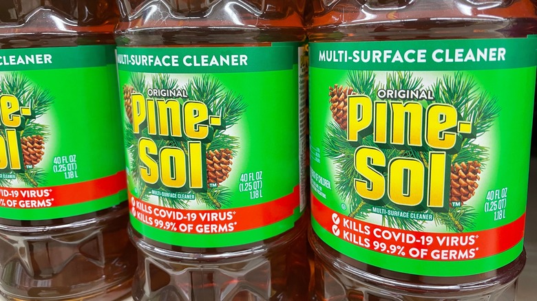 Pine-Sol bottles