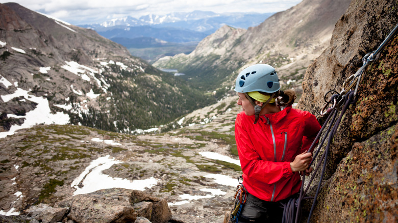 climbing rocky mountain national park