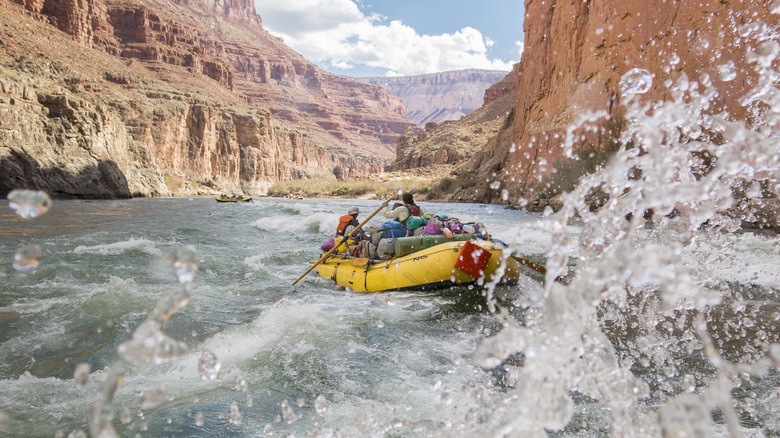 rafting the Grand Canyon