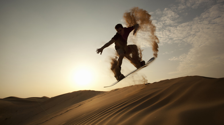 sandboarding