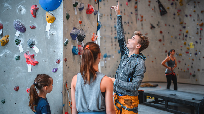 sport climbing instruction