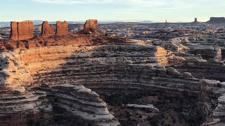 View of the Maze Canyonlands